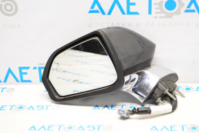 Left side mirror complete Lincoln MKZ 13-16 16 pins, BSM, auto-dimming, turn signal, graphite