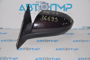 Left side mirror assembly for Mazda6 09-13, 7 pins, BSM, burgundy