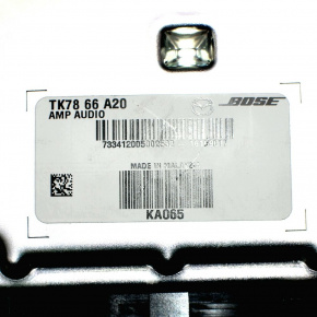 Mazda CX-9 Audio Amplifier 16-21