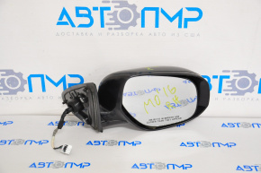 Side mirror right complete Mitsubishi Outlander 16-20 rest 5 pins, black