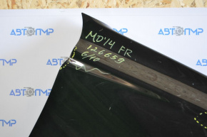 Front right wing Mitsubishi Outlander 14-15 pre-rest, crumpled