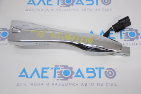 Nissan Altima 13-18 keyless outer front left door handle, chrome