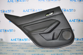 Door trim card rear left Nissan Altima 19-21 black leather