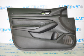Door trim card front left Nissan Altima 19-20 black leather