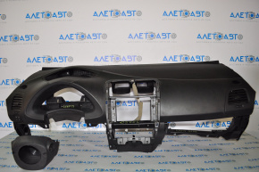 Torpedo front panel without AIRBAG Nissan Leaf 11-13 black