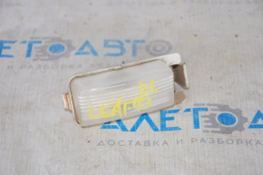 Left rear bumper license plate light for Nissan Leaf 11-17