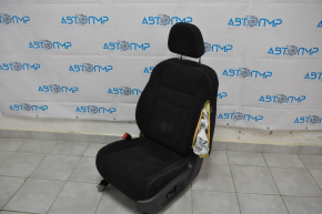 Nissan Murano z52 15-17 driver's seat without airbag, electric, black cloth, shot