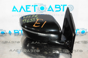 Side mirror right complete Nissan Murano z52 15-16 5 pins, turn signal, black