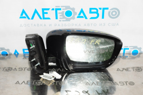 Side mirror right complete Nissan Murano z52 15-16 5 pins, turn signal, black
