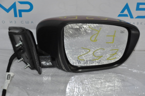 Right side mirror assembly for Nissan Murano z52 15-16, 15 pins, camera, turn signal, heated, red