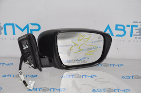 Side mirror right complete Nissan Murano z52 15-16 15 pins, turn signal, heated, black, camera