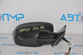 Side mirror right complete Nissan Murano z52 15-16 15 pins, turn signal, heated, black, camera