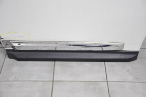 Lower rear left door molding for Nissan Pathfinder 13-20 chrome