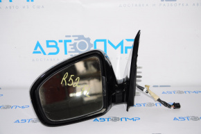 Left side mirror complete Nissan Pathfinder 13-16 9 pins, heated, gray