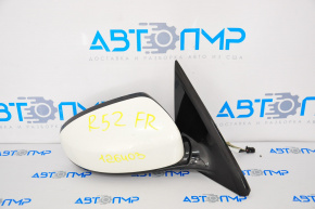 Side mirror right complete Nissan Pathfinder 13-16 9 pins, heated, white