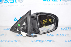 Side mirror right complete Nissan Pathfinder 13-16 3 pins, graphite
