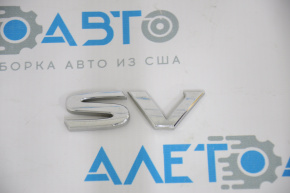 Emblem inscription "SV" tailgate Nissan Pathfinder 13-20
