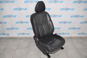 Nissan Rogue 14-15 passenger seat leather black