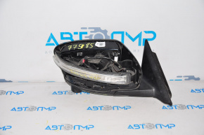 Right side mirror for Nissan Rogue 14-16, 11 pins, camera, turn signal, without mirror element and cover