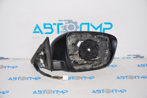 Right side mirror for Nissan Rogue 14-16, 11 pins, camera, turn signal, without mirror element and cover