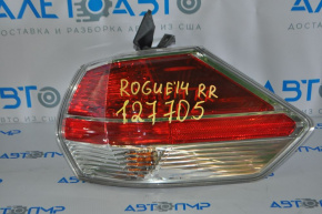 Light outer wing right Nissan Rogue 14-16 broken plastic
