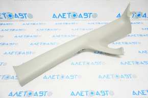 Front pillar trim upper left Nissan Versa Note 13-17 gray