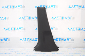 Center pillar trim lower left Nissan Versa Note 13-19 black
