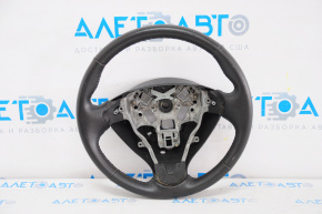 Naked steering wheel Nissan Versa Note 13-19 leather black