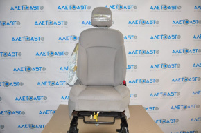 Passenger seat Subaru Forester 14-16 SJ without airbag, mechanical, gray cloth, shot