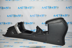 Subaru Forester 14-18 SJ center console with armrest and cup holders, black