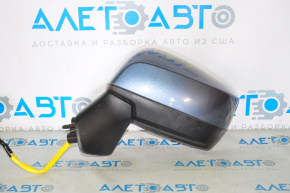 Side mirror left complete Subaru Legacy 15-17 auto-dimming, blue
