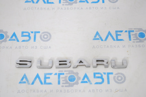 Emblem inscription SUBARU trunk lid Subaru Legacy 15-19