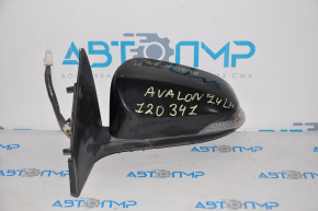 Left side mirror complete Toyota Avalon 13-18 10 pins, turn signal, heated, black