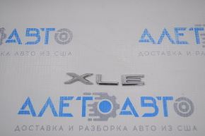 Emblem inscription XLE trunk lid Toyota Avalon 13-18