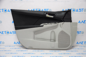 Front left door panel for Toyota Camry v50 12-14 USA, gray