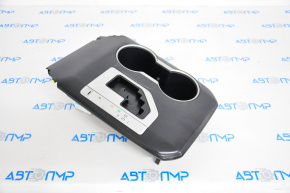 Toyota Camry v50 12-14 USA Black Center Console Trim with Cup Holders