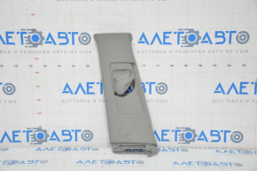 Left center pillar trim, upper belt, Toyota Camry v55 15-17 USA, gray