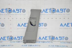 Right center pillar trim, upper belt, Toyota Camry v55 15-17 USA, gray