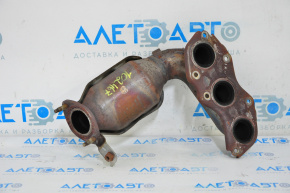 Front exhaust manifold with catalytic converter for Toyota Highlander 14-16 3.5