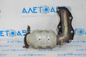 Front exhaust manifold with catalytic converter for Toyota Highlander 14-16 3.5