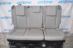 Rear seat row 3 Toyota Highlander 14-18 gray leather
