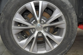 Set of 4 R18 x 7.5J wheels for Toyota Highlander 14-19, type 1, silver
