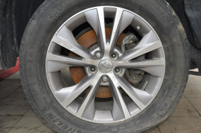 Set of 4 R18 x 7.5J wheels for Toyota Highlander 14-19, type 1, silver