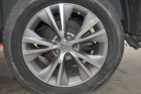 Set of 4 R18 x 7.5J wheels for Toyota Highlander 14-19, type 1, silver