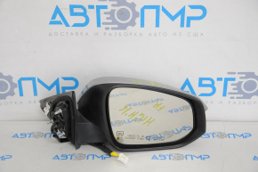 Side mirror right complete Toyota Highlander 14-19 6 pins, turn signal, heating