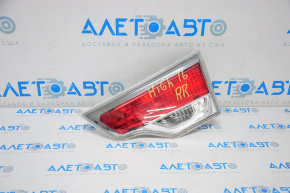 Right inner tailgate light for Toyota Highlander 2014-2016