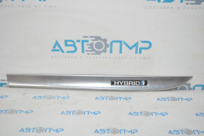Door molding lower rear left Toyota Prius 30 10-11