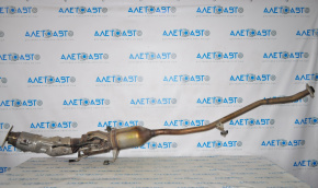 Toyota Prius V 12-17 exhaust pipe with catalytic converter