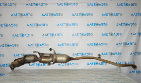 Toyota Prius V 12-17 exhaust pipe with catalytic converter