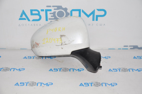 Side mirror right complete Toyota Prius V 12-17 5 pins, white